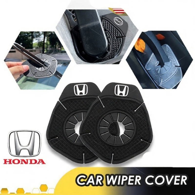 Car Windshield Wiper Arm Bottom Hole Protector – Silicone Covers (2- Piece Pack)