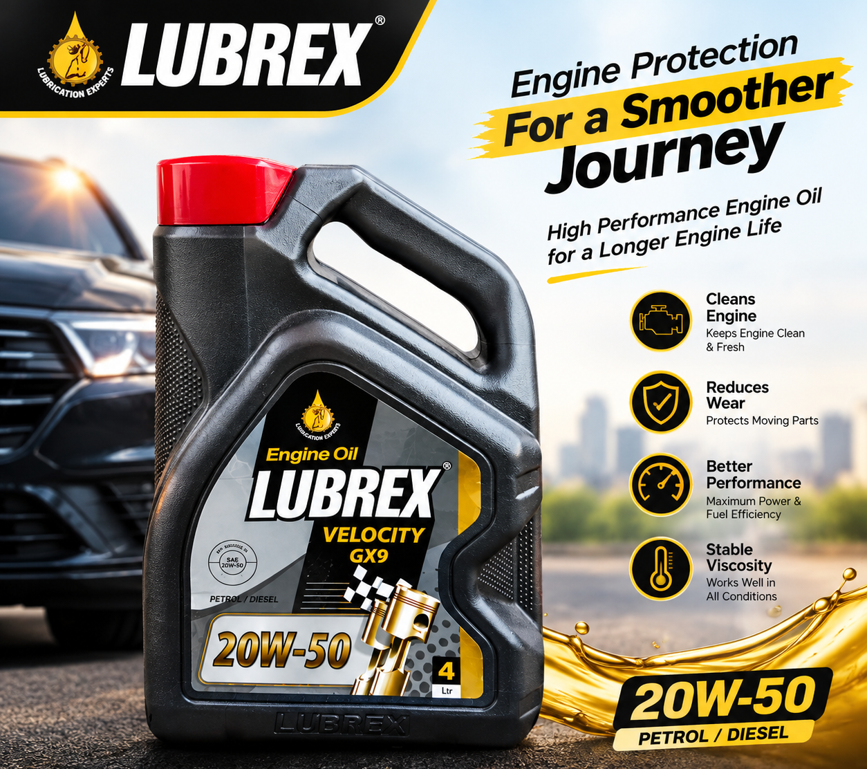 LUBREX velocity GX9
