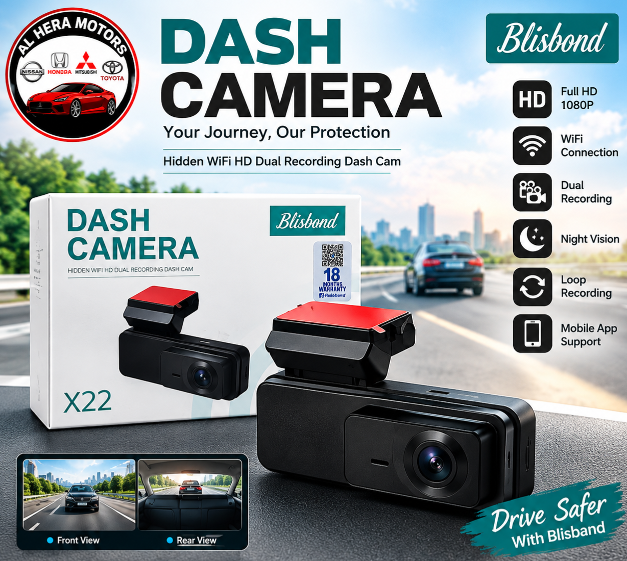 X22 dash cam