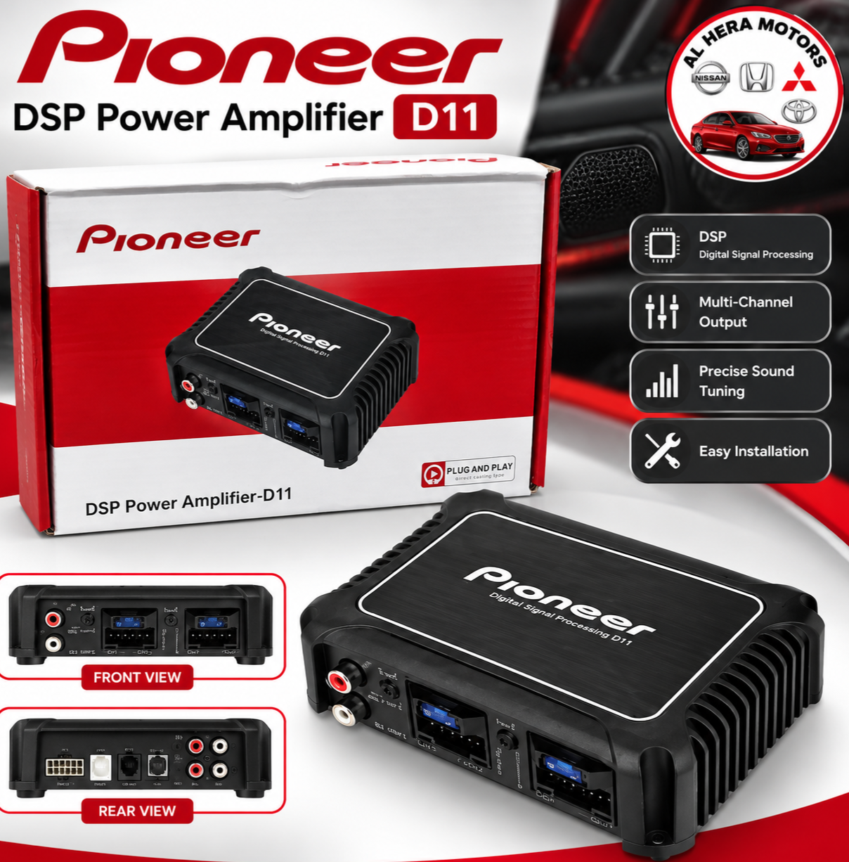 DSP Power Amplifier-D11